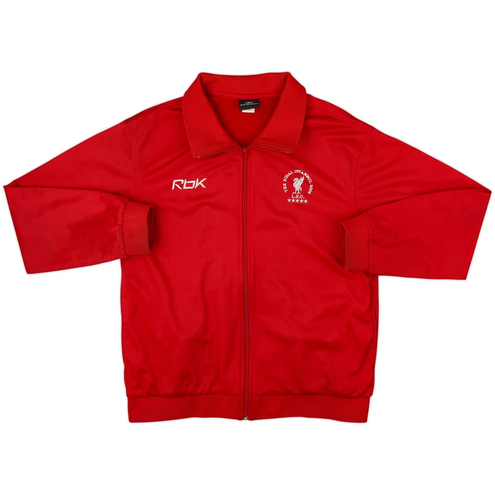 2005-06 Liverpool Reebok 'The Final Istanbul' Track Jacket - 9/10 - (L)