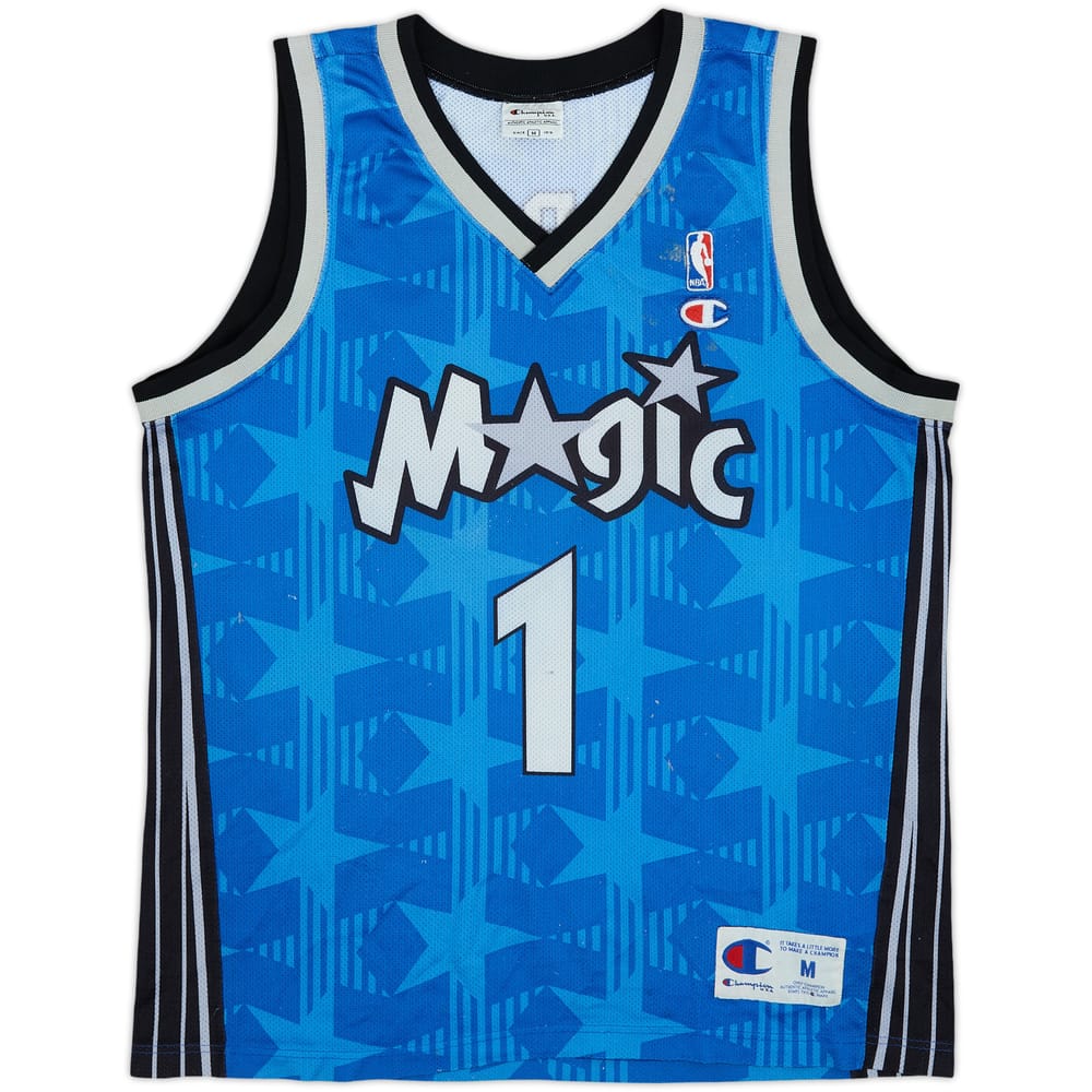 2000-03 Orlando Magic McGrady #1 Champion Away Jersey - 3/10 - (M)