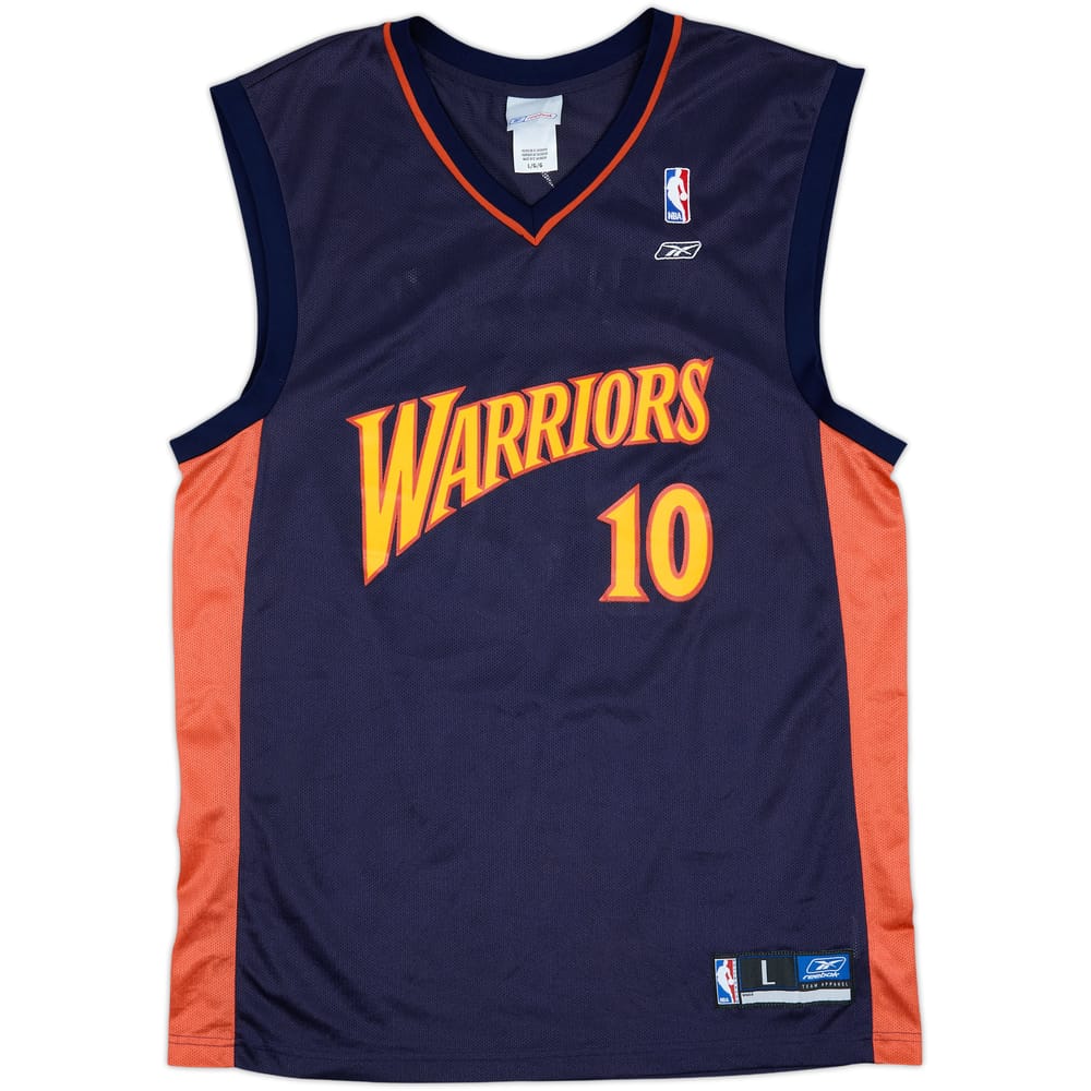 2002-03 Golden State Warriors Dunleavy #10 Reebok Away Jersey - 9/10 - (L)