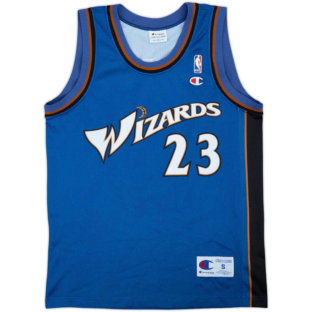 2001-03 Washington Wizards Jordan #23 Champion Away Jersey - 8/10 - (S)