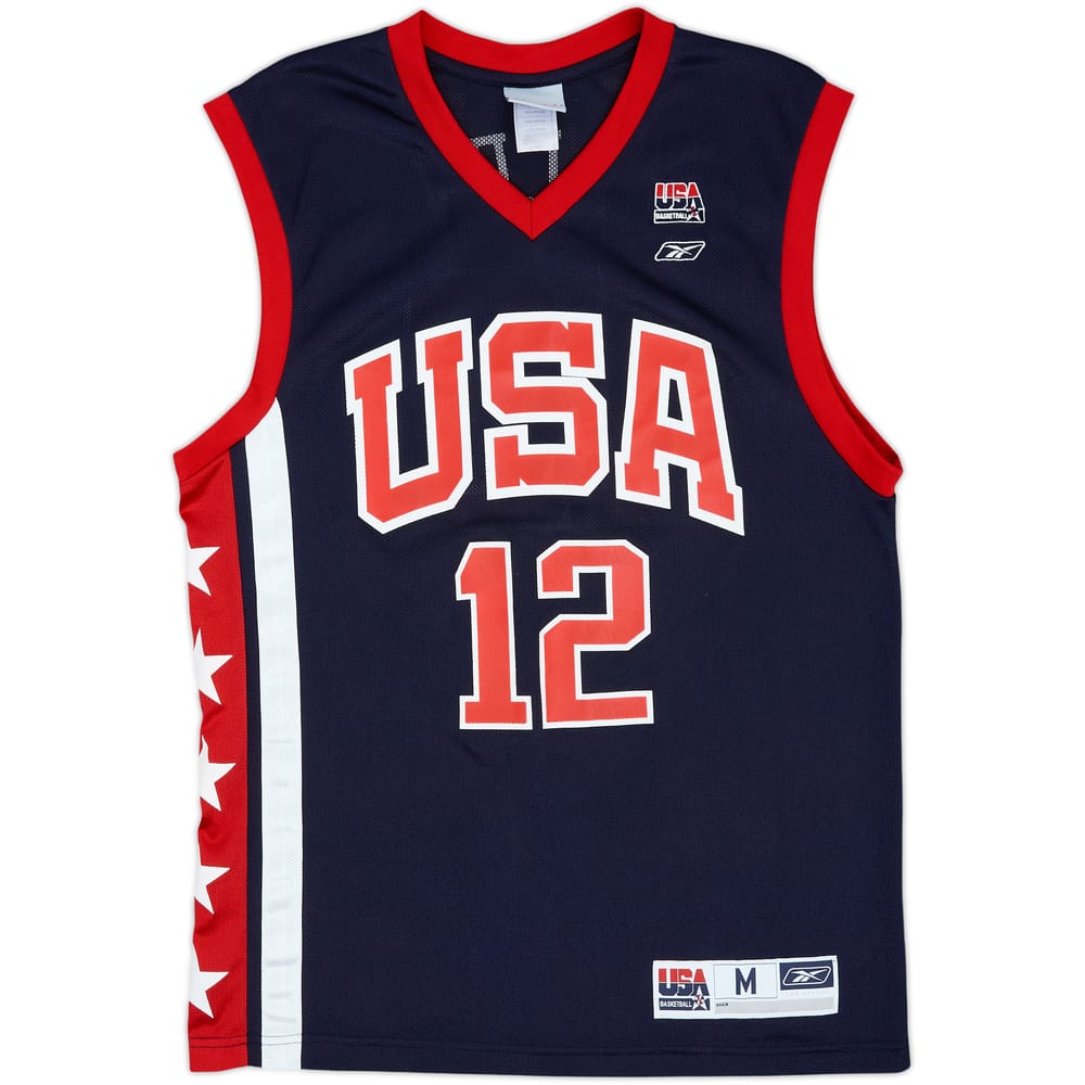 2002 USA Allen #12 Reebok Away Jersey - 9/10 - (M)