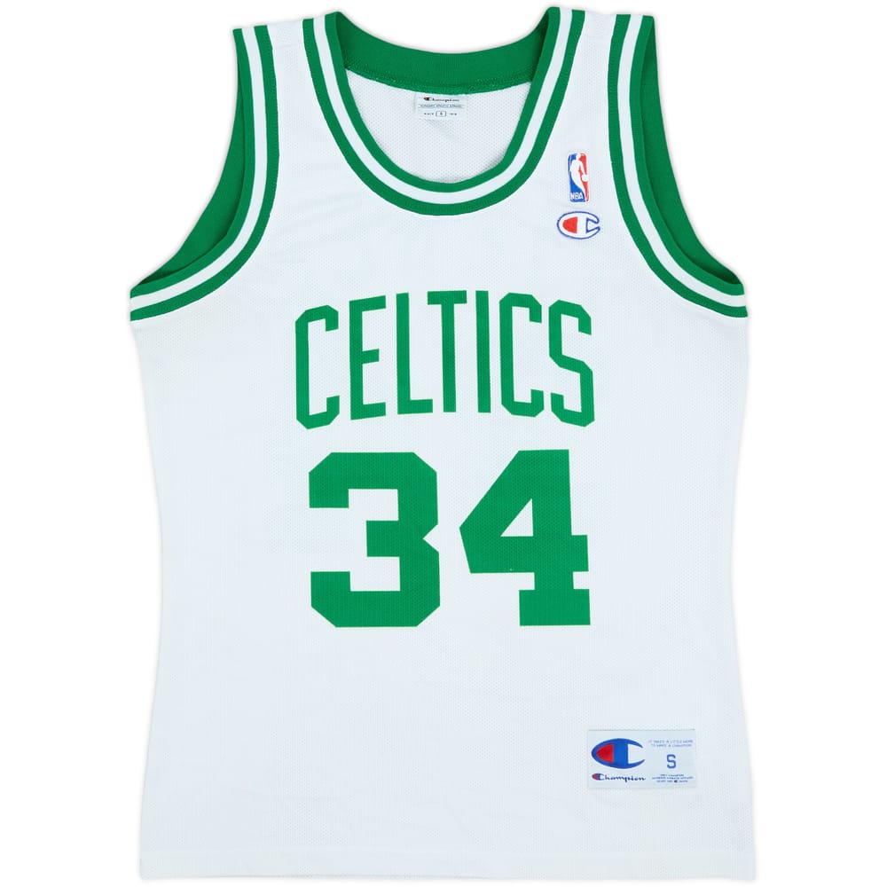 1998-06 Boston Celtics Pierce #34 Champion Home Jersey - 6/10 - (S)