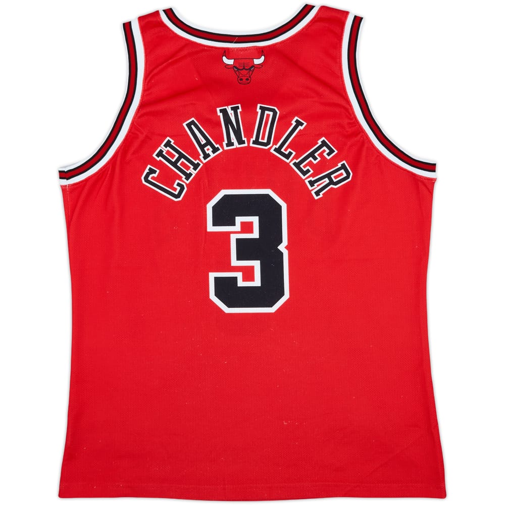 2001-06 Chicago Bulls Chandler #3 Champion Away Jersey - 6/10 - (L)