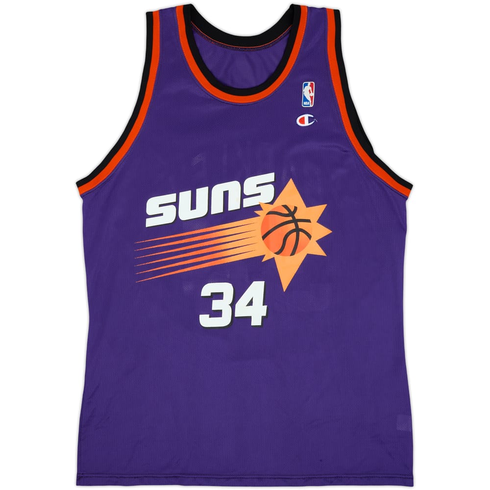 1992-95 Phoenix Suns Barkley #34 Champion Away Jersey - 7/10 - (L)