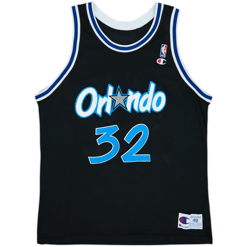 1992-94 Orlando Magic O'Neal #32 Champion Away Jersey - 6/10 - (XL)