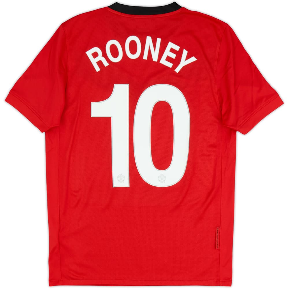 2009-10 Manchester United Home Shirt Rooney #10 - 6/10 - (S)