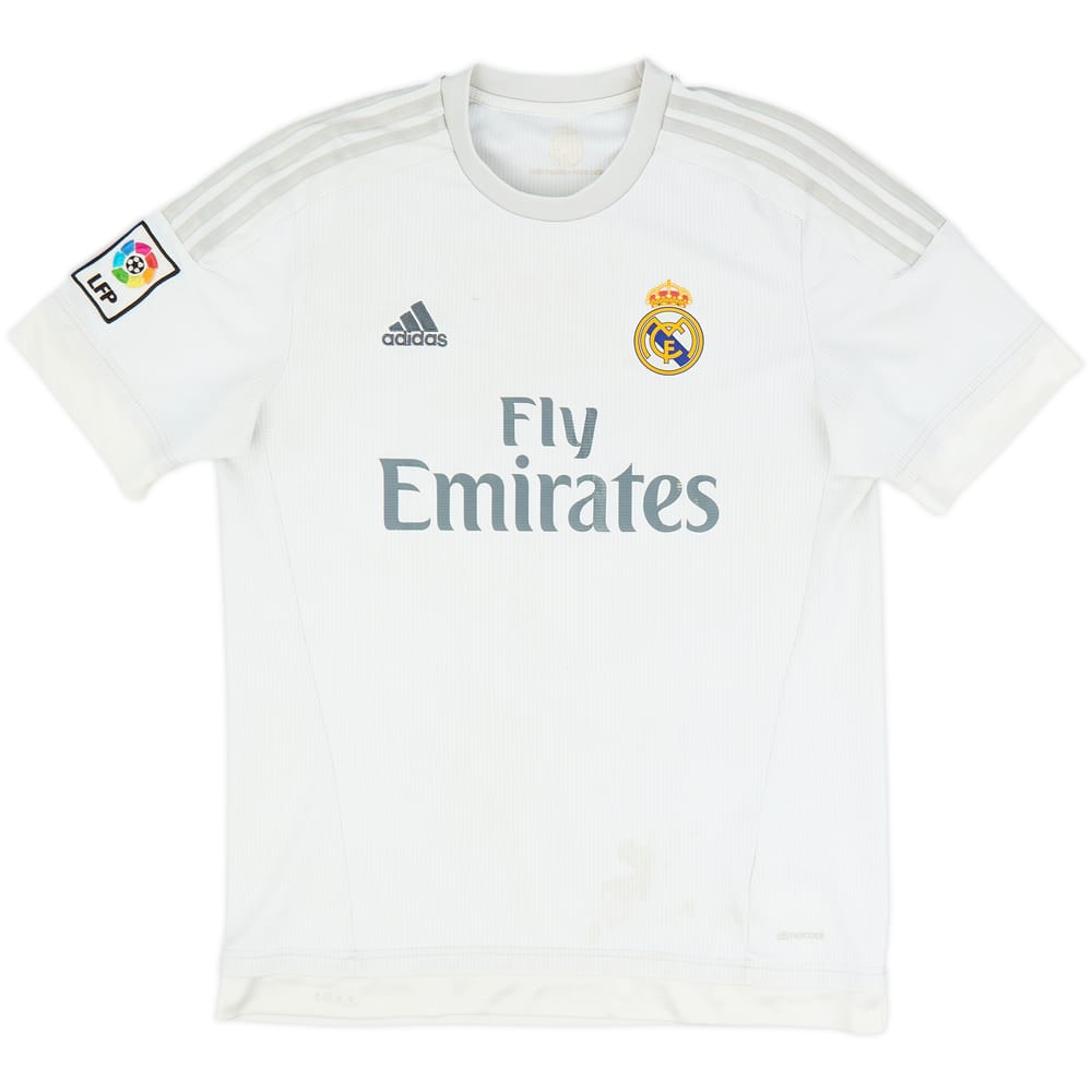 2015-16 Real Madrid Home Shirt - 4/10 - (L)