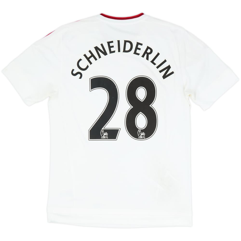 2015-16 Manchester United Away Shirt Schneiderlin #28 - 5/10 - (M)