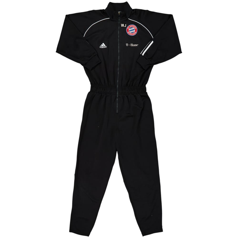 2002-03 Bayern Munich adidas Staff Issue One-Piece Tracksuit 'WJ' - 9/10 - (L/XL)