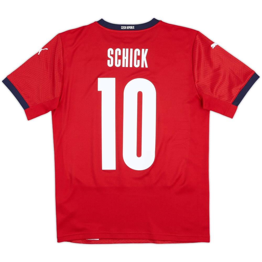 2020-22 Czech Republic Home Shirt Schick #10 - 10/10 - (S)