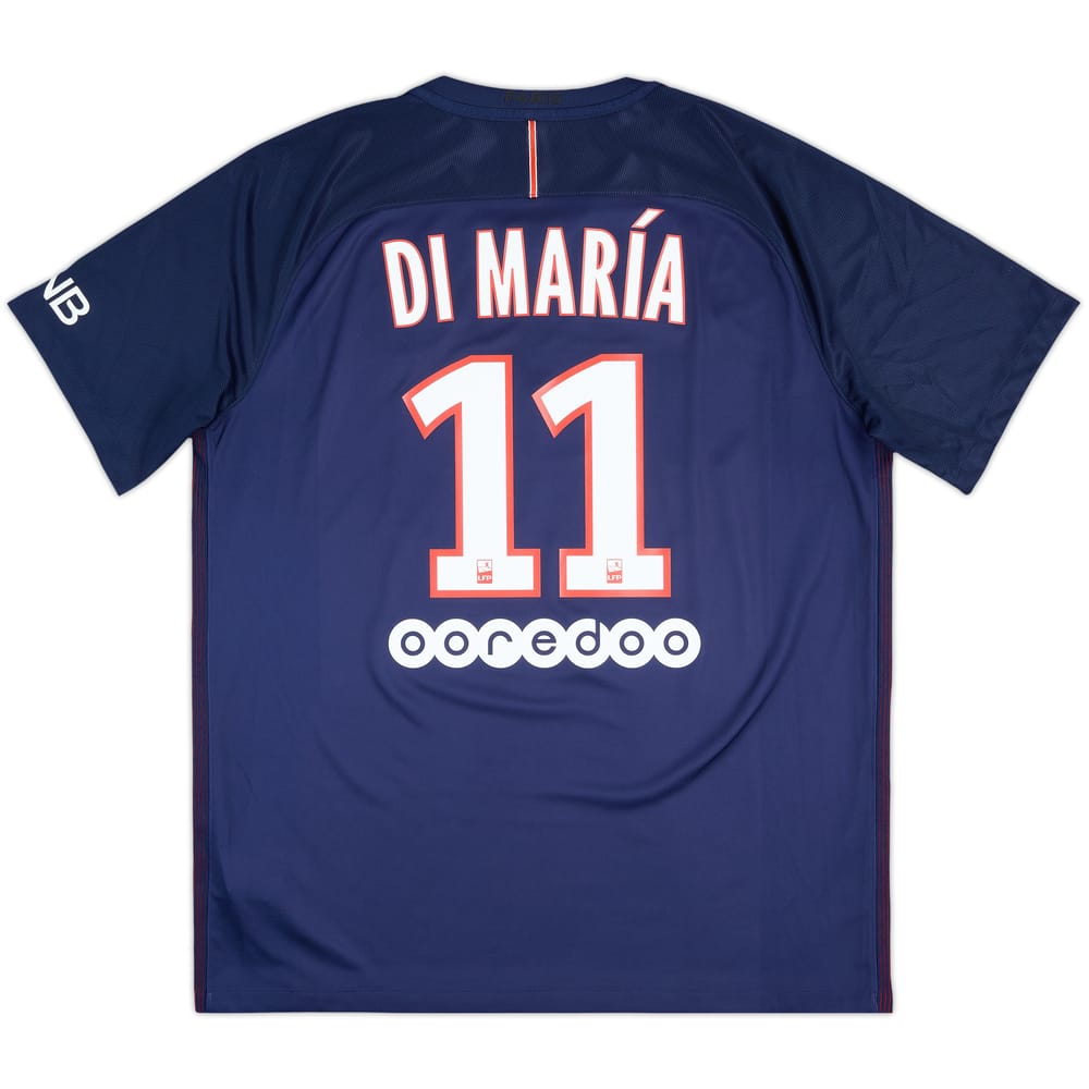 2016-17 Paris Saint-Germain Home Shirt DiMaria #11 - 10/10 - (XL)