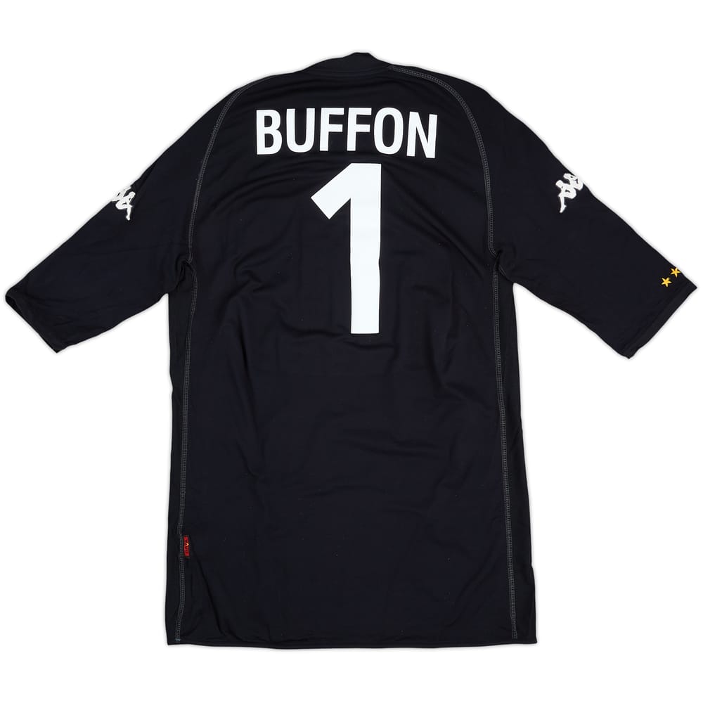 2002 Italy GK S/S Shirt Buffon #1 - 9/10 - (XL)