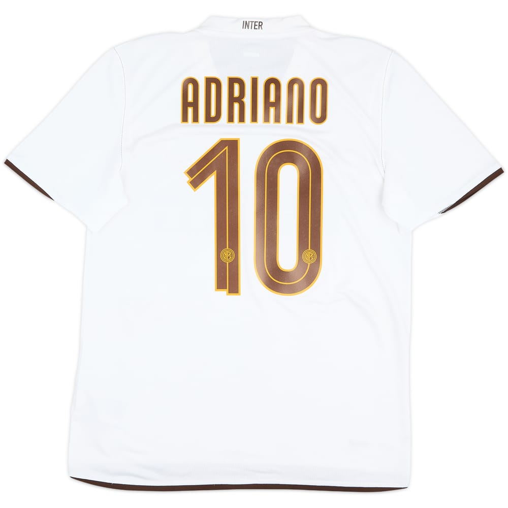 2008-09 Inter Milan Away Shirt Adriano #10 - 10/10 - (M)