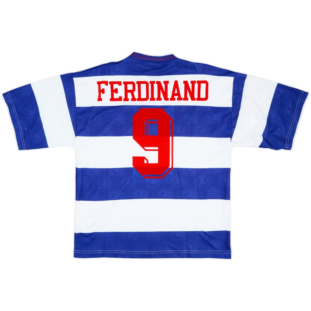 1994-95 QPR Home Shirt Ferdinand #9 - 8/10 - (L)