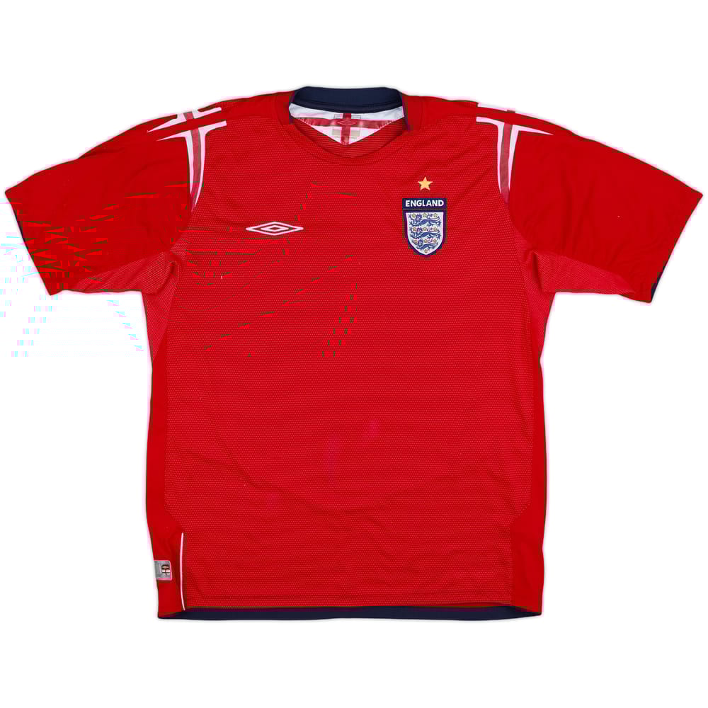 2004-06 England Away Shirt - 5/10 - (M)