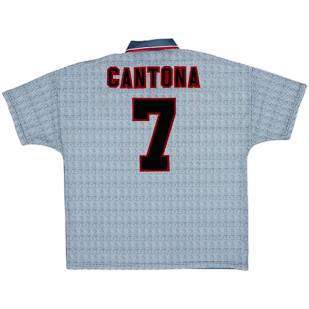 1995-96 Manchester United Away Shirt Cantona #7 - 10/10 - (XXL)