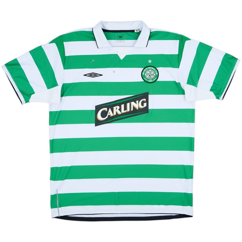 2004-05 Celtic Home Shirt - 5/10 - (XL)