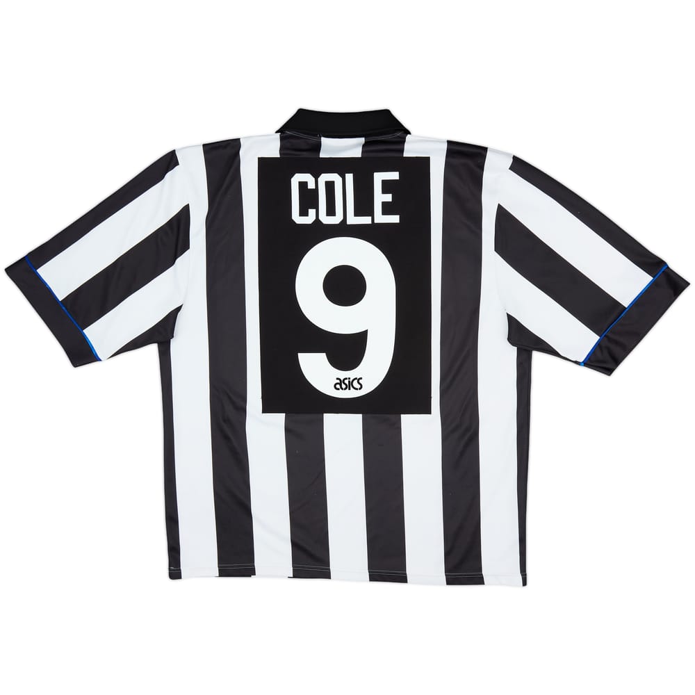 1993-95 Newcastle Home Shirt Cole #9 - 6/10 - (XL)