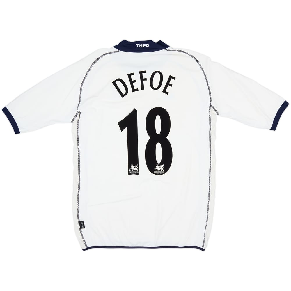 2002-04 Tottenham Home Shirt Defoe #18 - 6/10 - (XL)