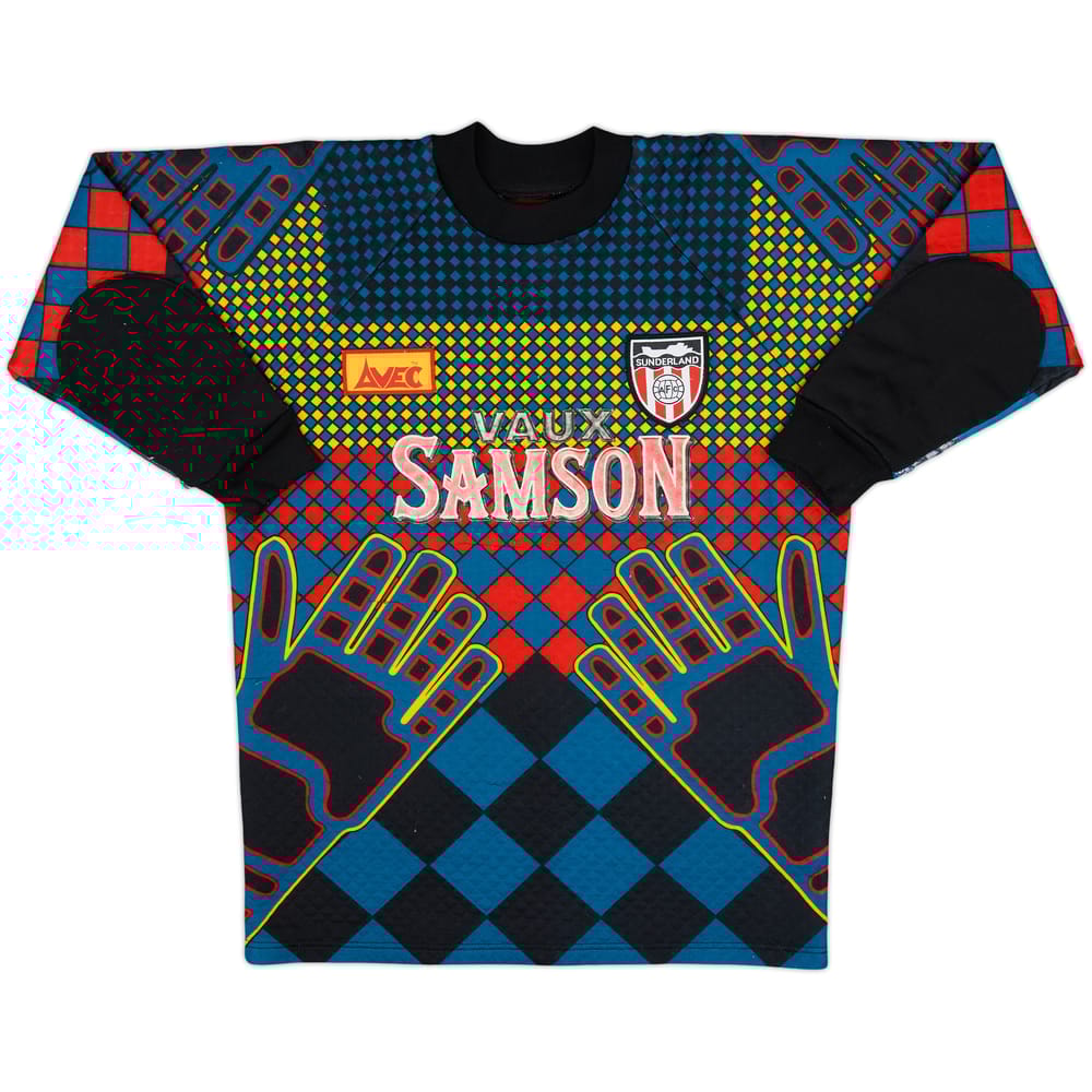 1994-96 Sunderland GK Shirt - 7/10 - (S.Boys)