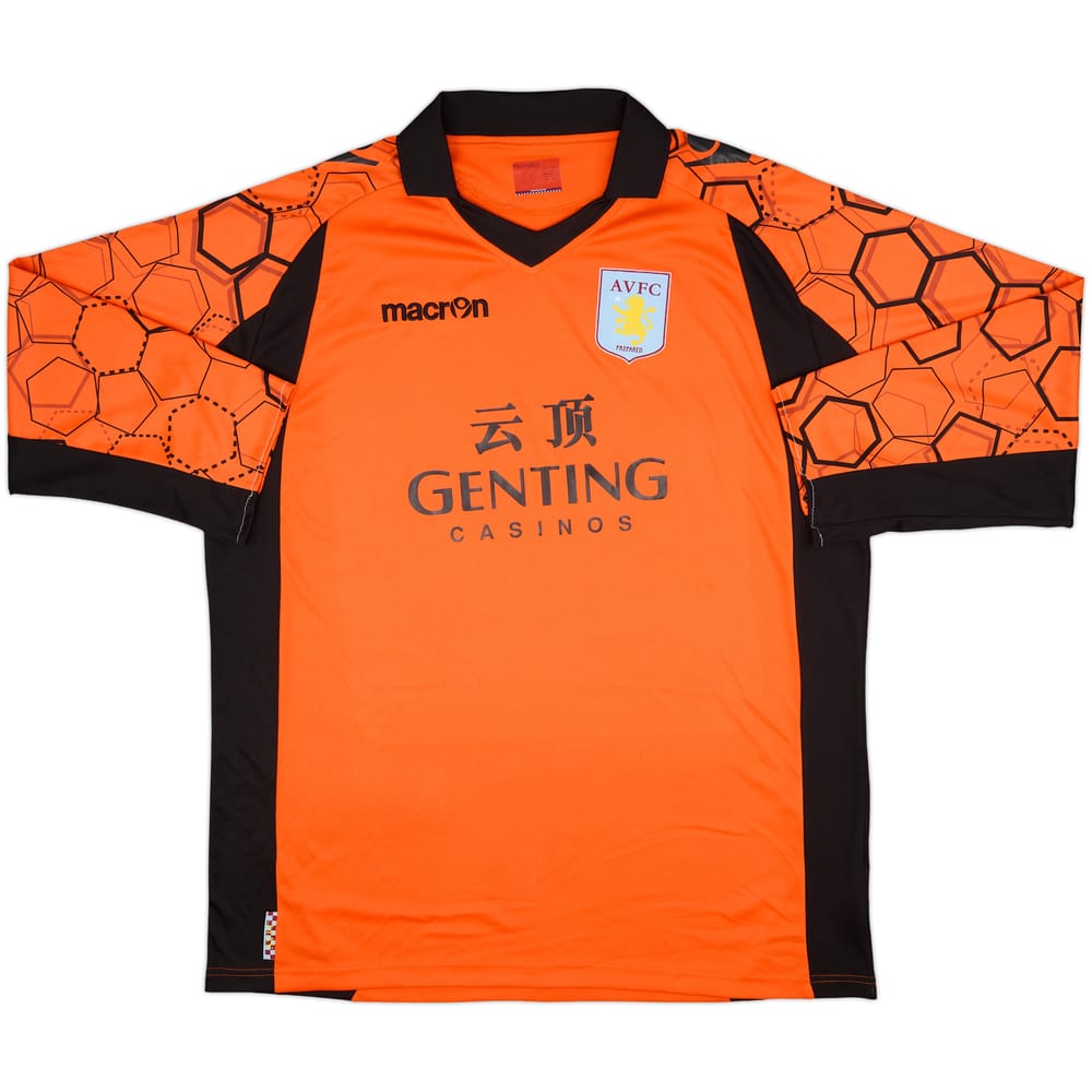 2012-13 Aston Villa GK Shirt - 5/10 - (4XL)