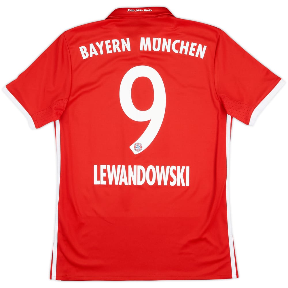 2016-17 Bayern Munich Home Shirt Lewandowski #9 - 9/10 - (S)
