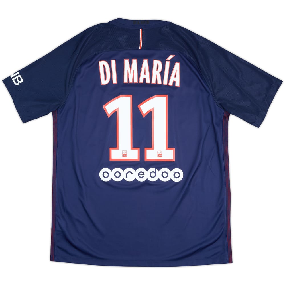 2016-17 Paris Saint-Germain Home Shirt DiMaria #11 - 10/10 - (L)