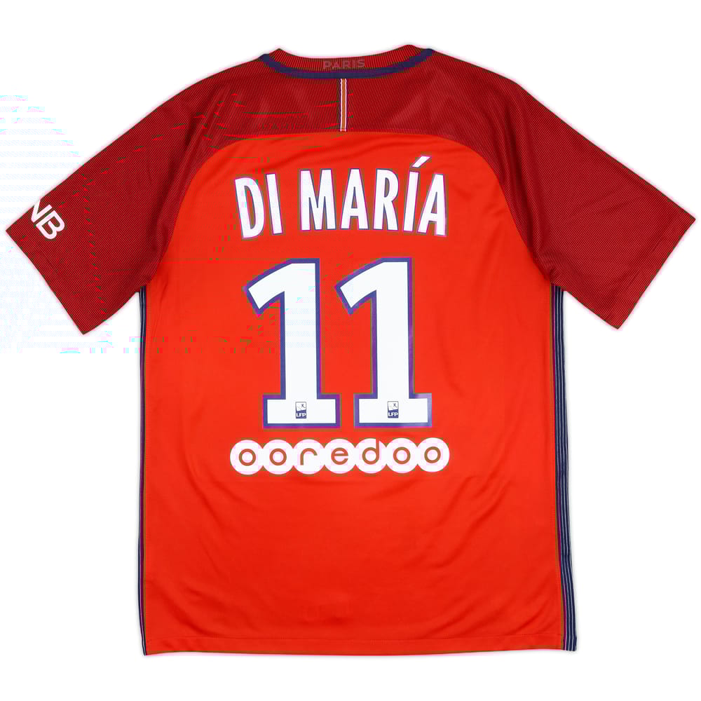 2016-17 Paris Saint-Germain Away Shirt Di Maria #11 - 8/10 - (M)