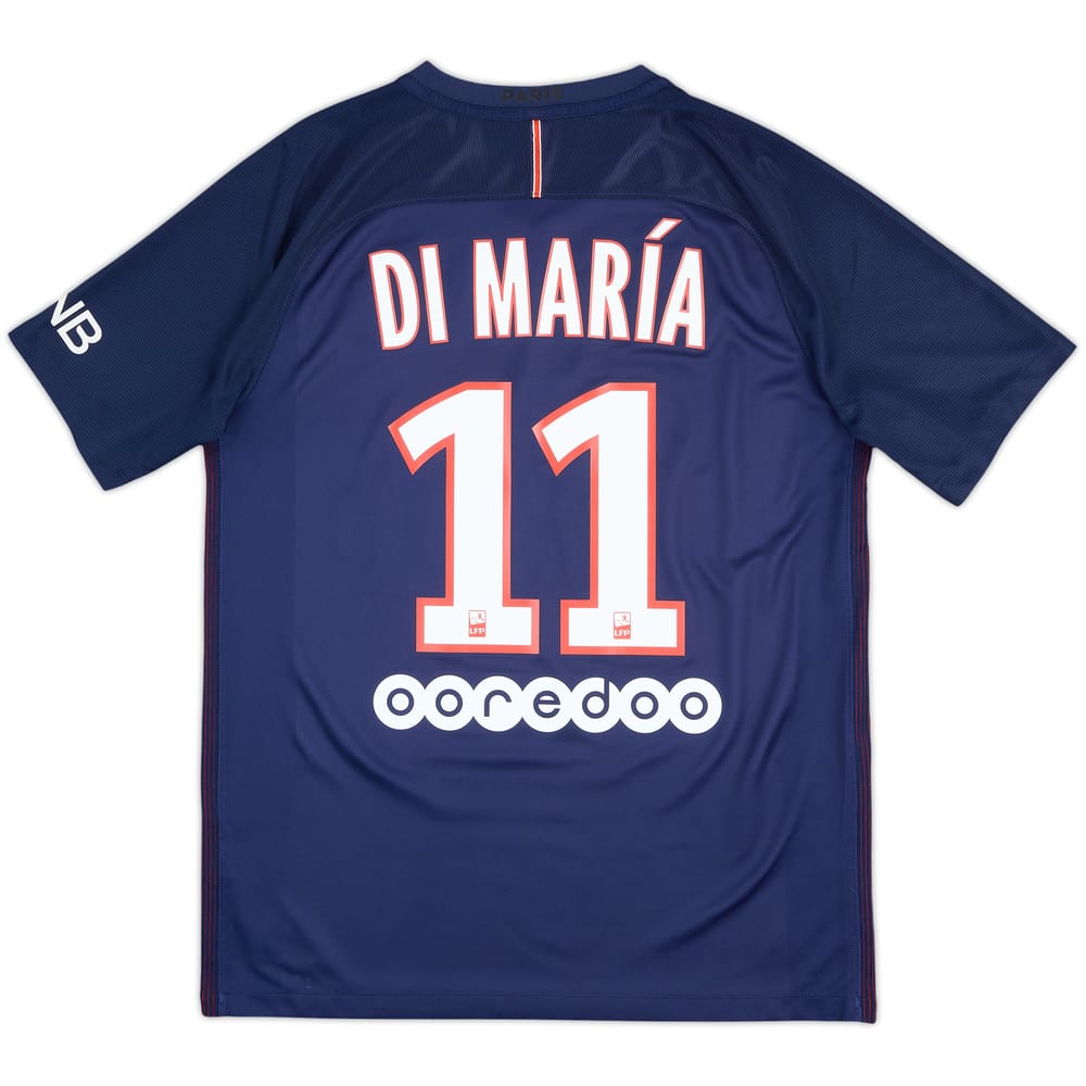 2016-17 Paris Saint-Germain Home Shirt DiMaria #11 - 8/10 - (M)