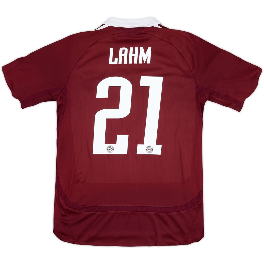 2006-07 Bayern Munich CL Shirt Lahm #21 - 6/10 - (S)