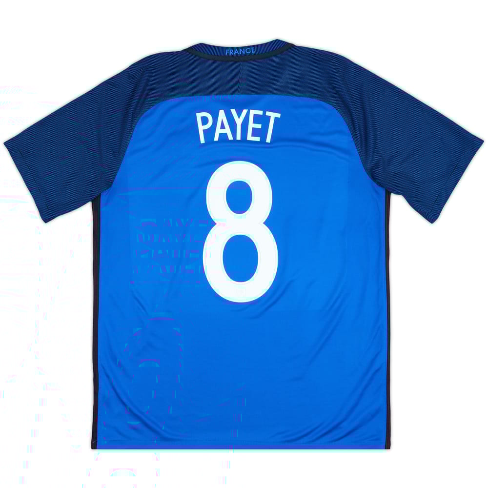 2016-17 France Home Shirt Payet #8 - 9/10 - (L)