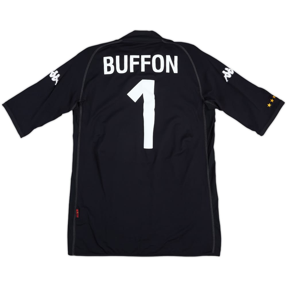 2002 Italy GK S/S Shirt Buffon #1 - 10/10 - (XL)