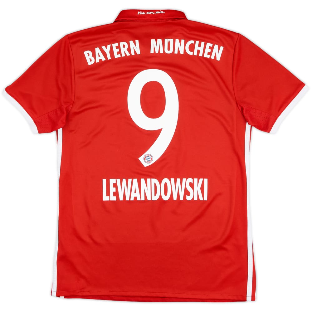 2016-17 Bayern Munich Home Shirt Lewandowski #9 - 10/10 - (S)