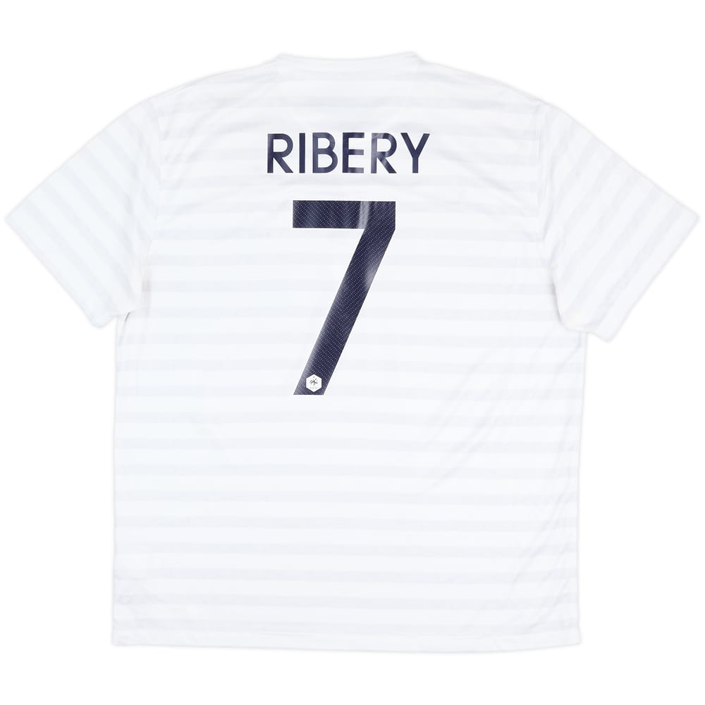 2014-15 France Away Shirt Ribery #7 - 8/10 - (XL)