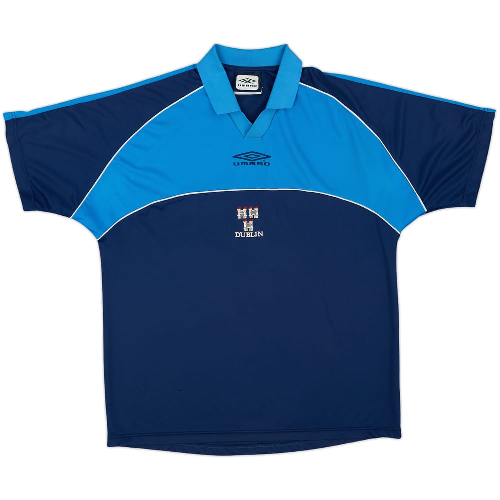 2002 Dublin City Umbro Training Shirt - 9/10 - (L)