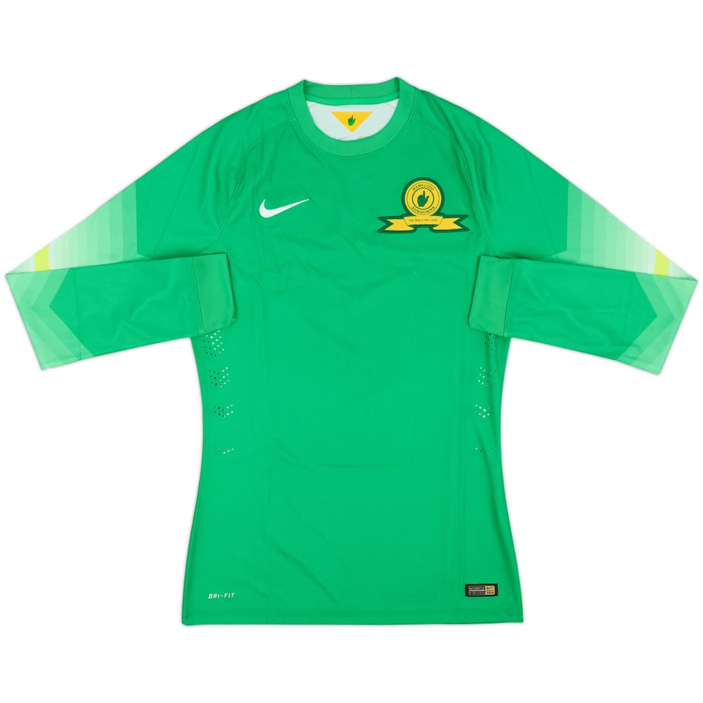 2015-16 Mamelodi Sundowns Player Issue GK Shirt - 10/10 - (M)