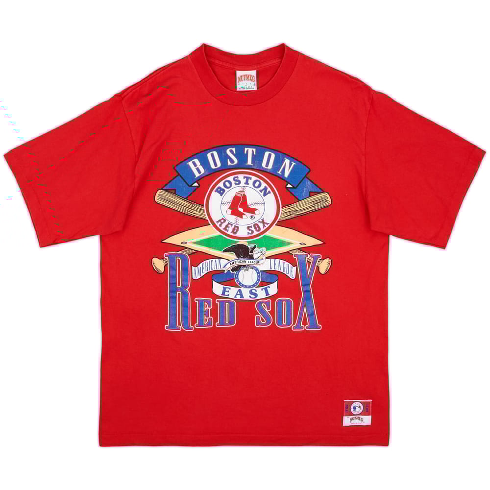 1990s Boston Red Sox Nutmeg Tee - 7/10 - (XL)