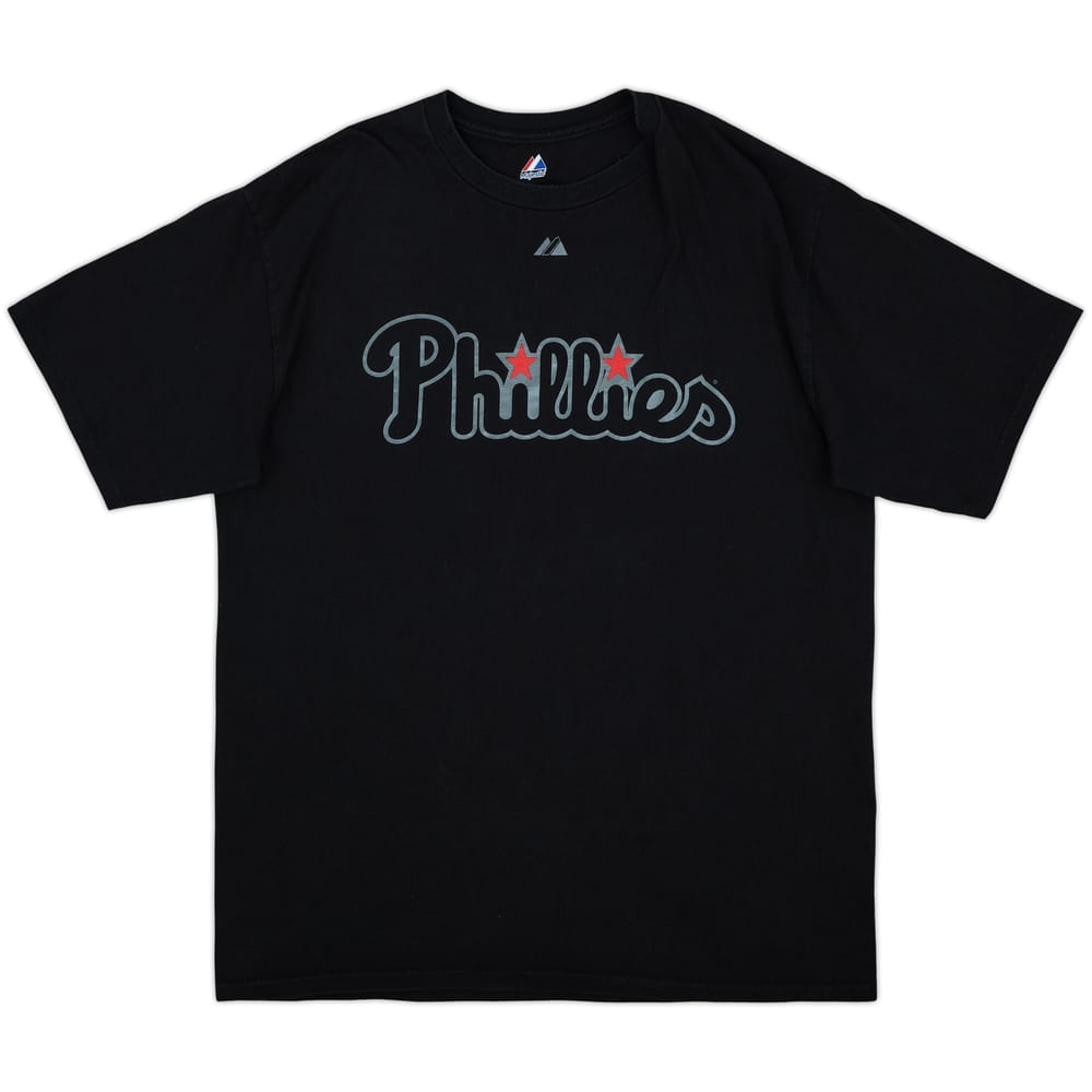 2012-14 Philadelphia Phillies Ruiz #51 Majestic Tee - 9/10 - (L)