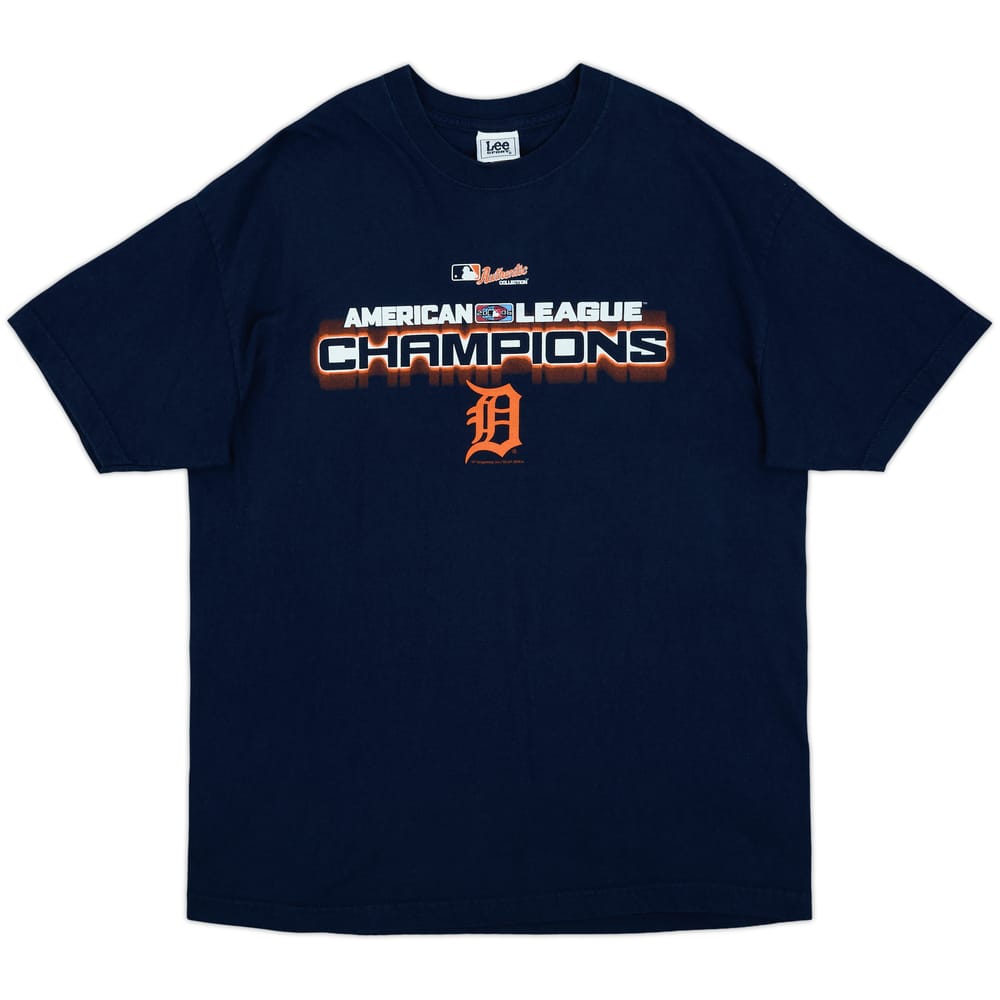 2006 Detroit Tigers AL Champions Lee Sport Tee - 9/10 - (XL)