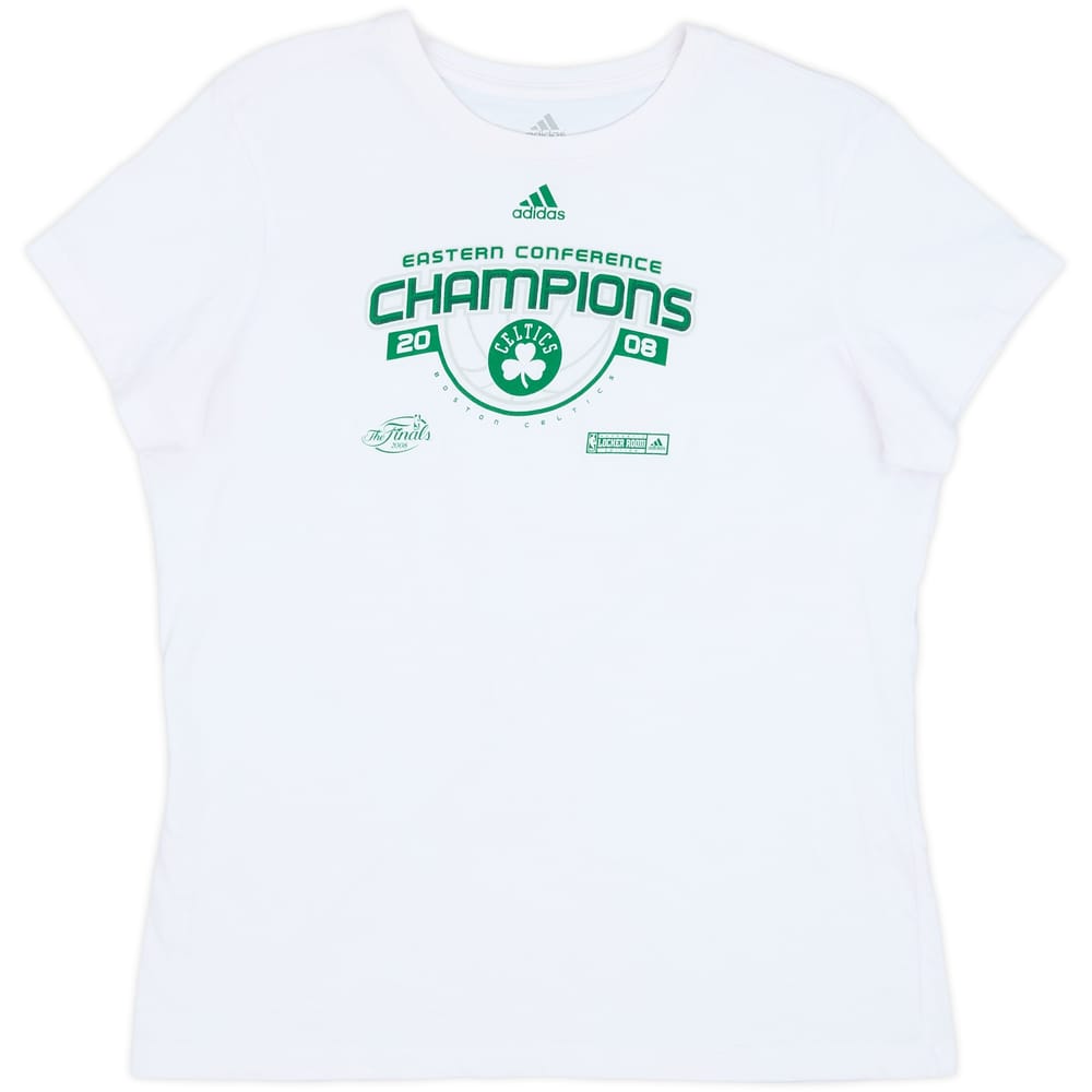2008 Boston Celtics Eastern Conference Champions adidas Tee Womens - 9/10 - (M)