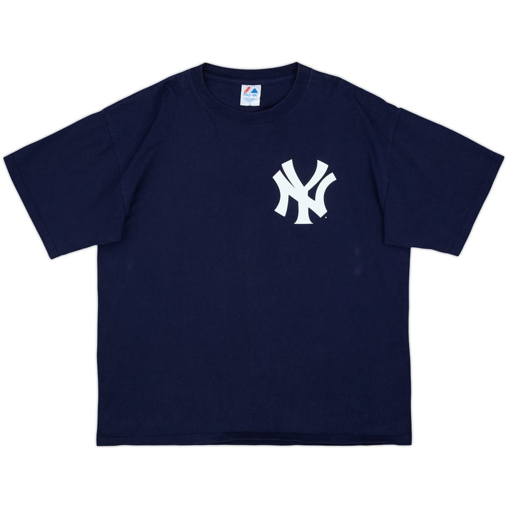 2004-06 New York Yankees Sheffield #11 Majestic Tee - 9/10 - (XL)