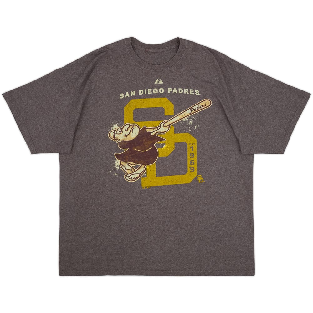 2000s San Diego Padres Majestic Tee - 6/10 - (XXL)