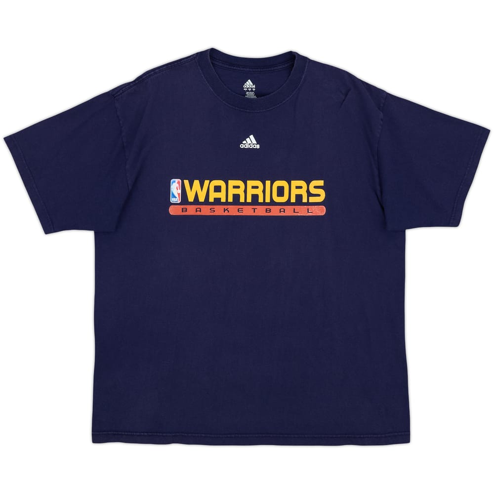2006-10 Golden State Warriors adidas Tee - 6/10 - (L)