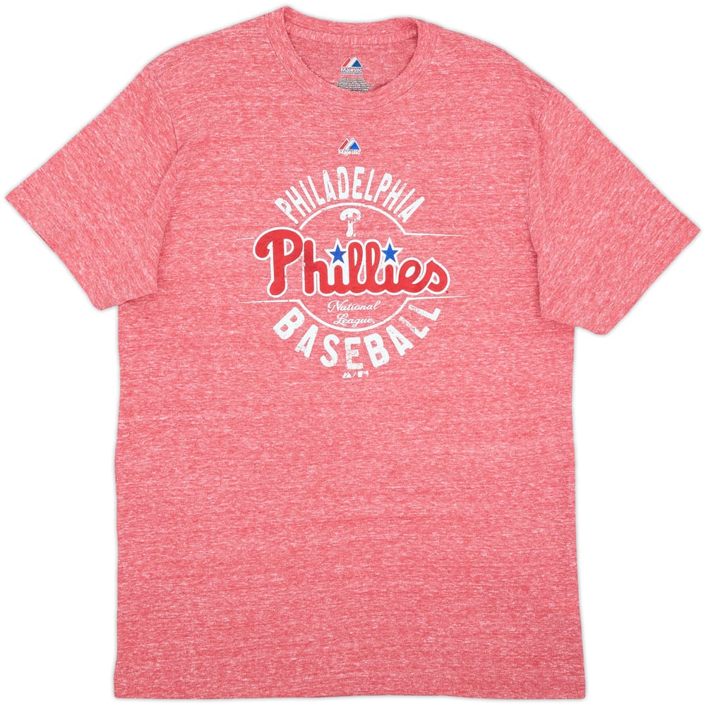 2013 Philadelphia Phillies Majestic Tee - 7/10 - (L)