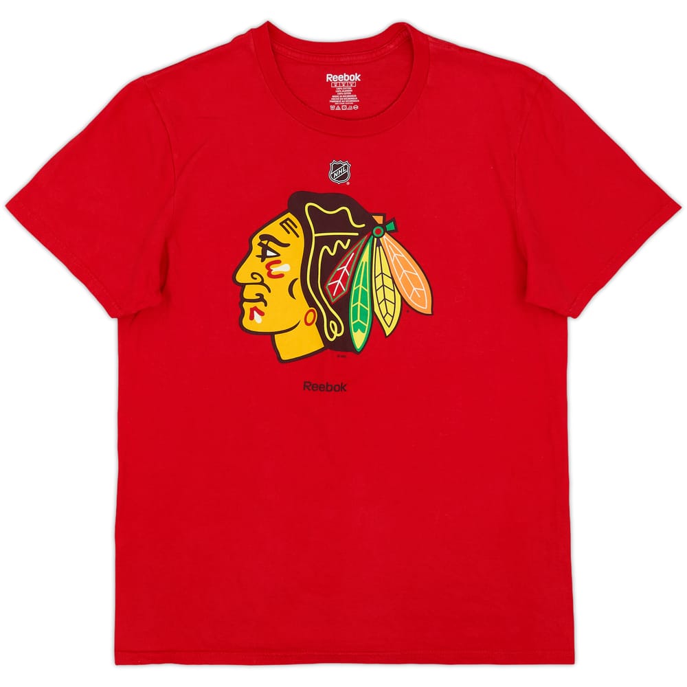 2011-17 Chicago Blackhawks Reebok Tee - 7/10 - (M)