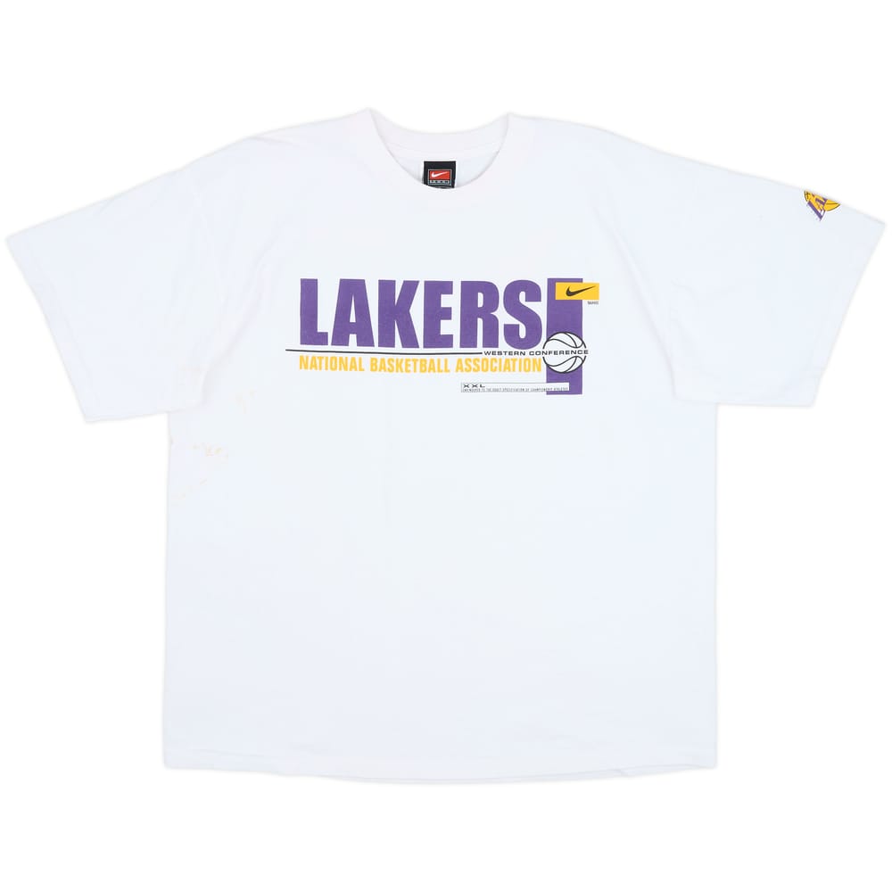 2000s LA Lakers Nike Tee - 5/10 - (L)