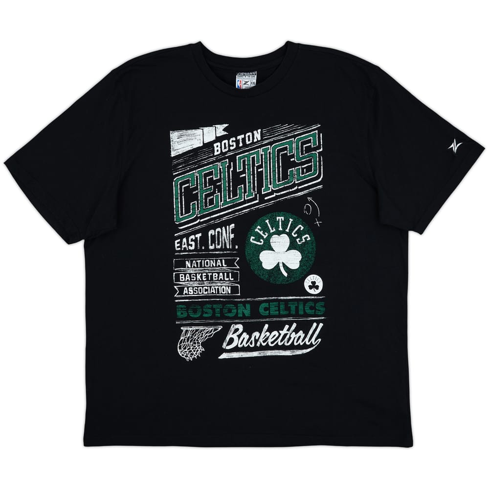 2010s Boston Celtics Zipway Graphic Tee - 9/10 - (XXL)
