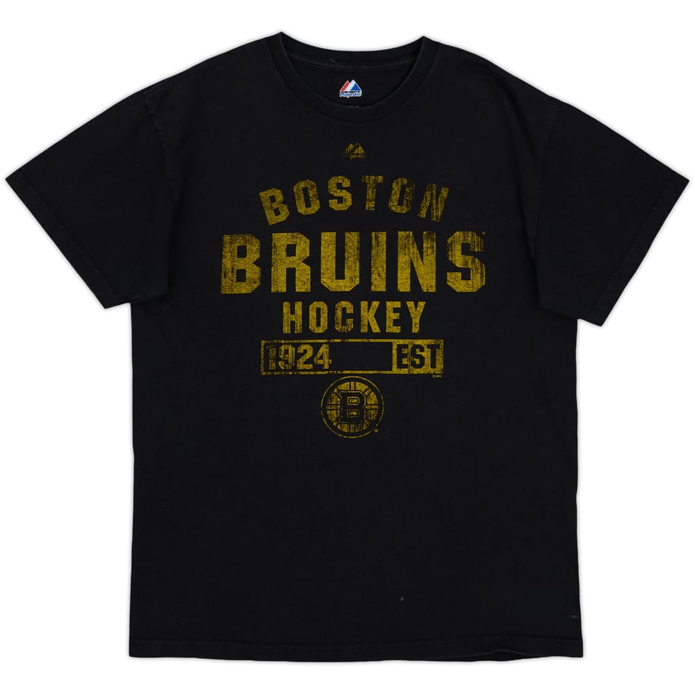 2010s Boston Bruins Majestic Graphic Tee - 6/10 - (M)