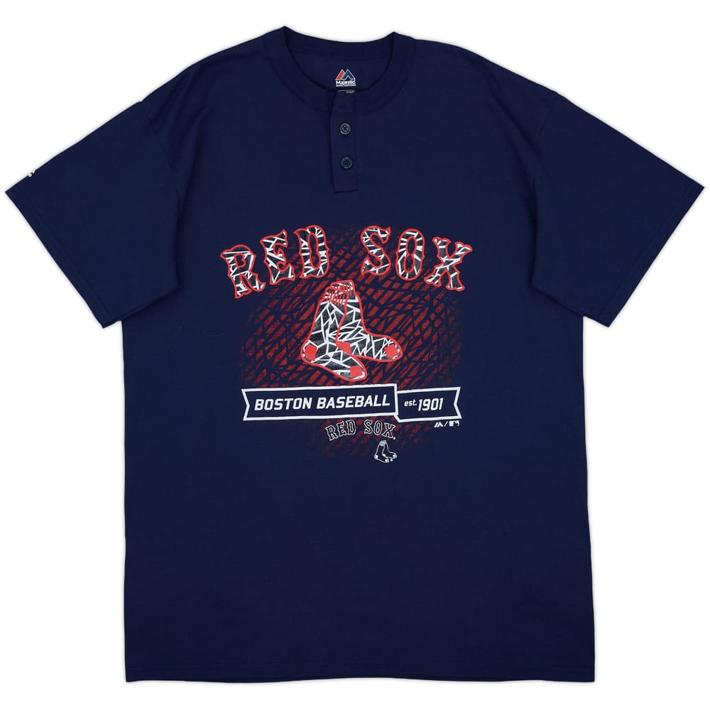 2014 Boston Red Sox Majestic Graphic Tee - 9/10 - (XL)
