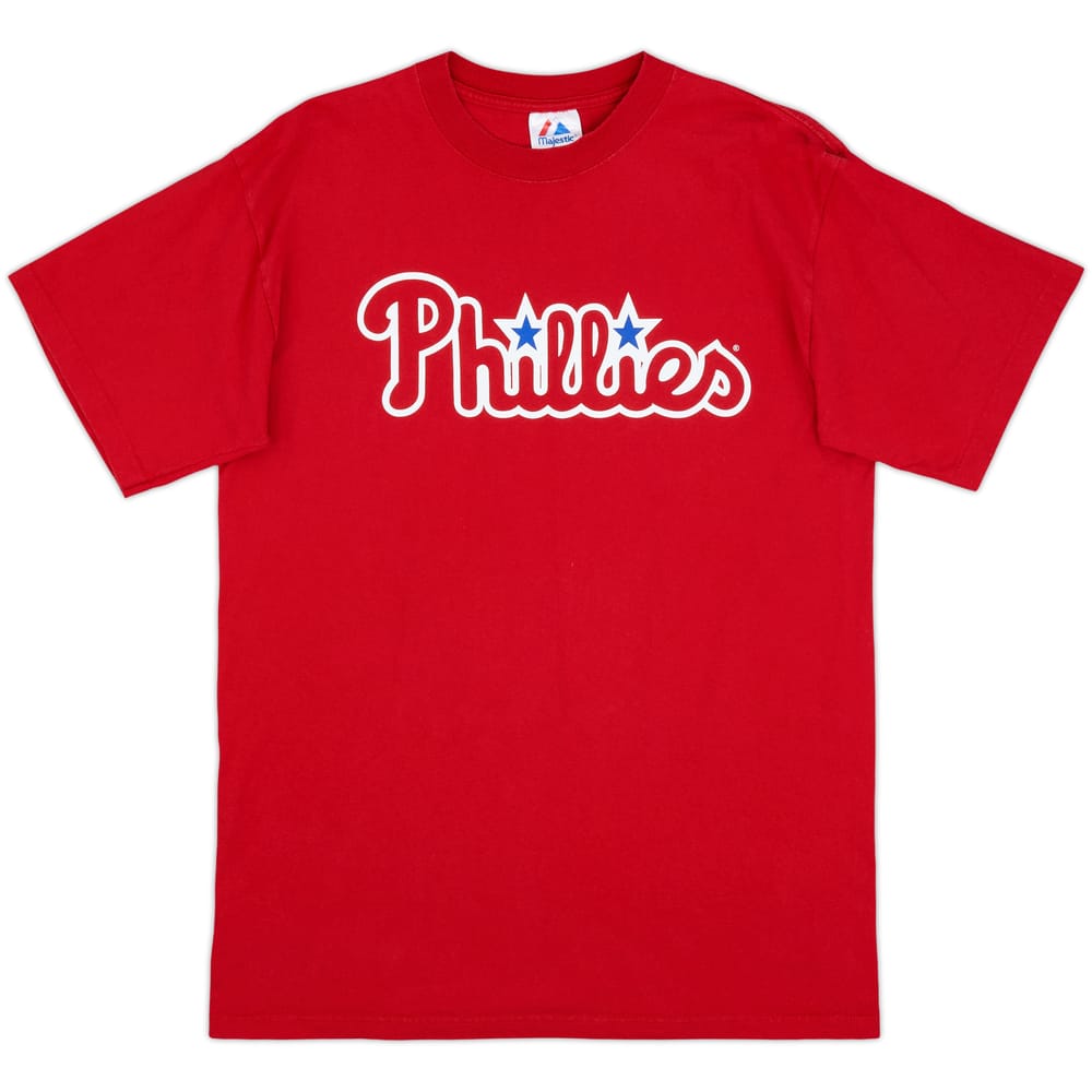 2004-10 Philadelphia Phillies Howard #6 Majestic Tee - 9/10 - (L)